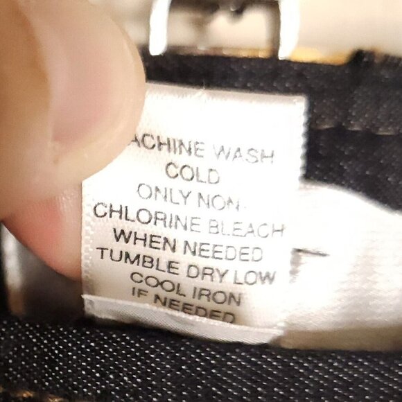 Loft Womens Dark Wash Capri Jeans 4 - Picture 6 of 6